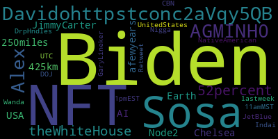 infokalyptisch's tweet photo. Trending in my timeline now: #Biden (2) #NFT (2) #35 (1) #Sosa (1) #Davidohttpstconc2aVqy5QB (1) #AGMINH0 (1) #Alex (1) #52percent (1) https://t.co/6NX3u4OTK1