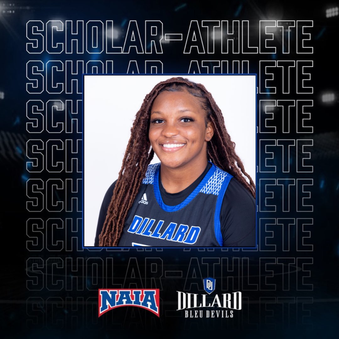 Six WBB player’s received the 2023 Daktronics NAIA WBB Scholar-Athlete Award! Congratulations ladies!#geauxbleu🔵😈

#3 Taylor Dewitt
#25 Erika Diaz
#10 Sequoia Emmanuel
#33 Sydni John-Baptiste
#5 Cassidy Lowe
#14 Tia Perry