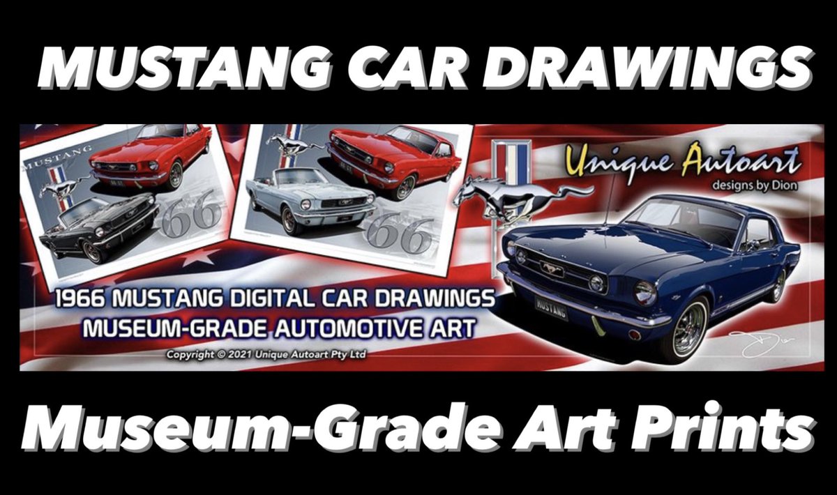 Mustang art is so cool. #fordmustang <a href="/Ford/">Ford Motor Company</a> #carart <a href="/PonyCars1/">PonyCars</a> <a href="/Automotive_News/">Automotive News</a>