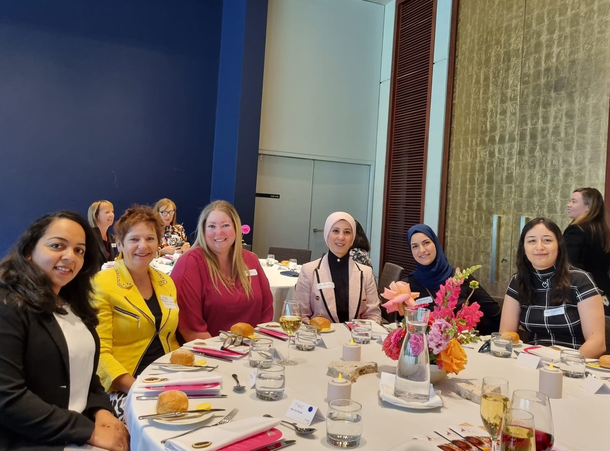 Attending the @WomeninICT Women's Day Luncheon on 8 March 2023.