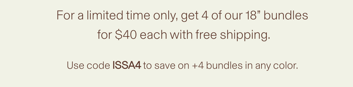 Hey, the <a href="/RarebreedVC/">RareBreed Ventures</a>  company <a href="/Rebundleco/">Rebundle</a> is having a sale yall. As a reminder, rebundle.co is The first U.S. made plant-based hair extensions 🤎💚
More comfort, less waste made from banana 🍌stems