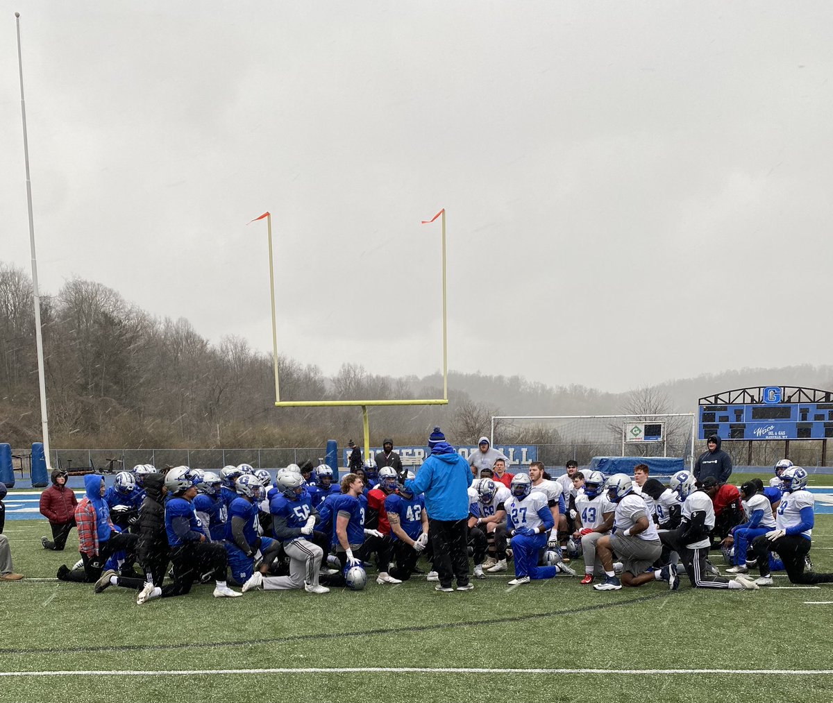 Spring Ball : Practice 1☑️❄️📈