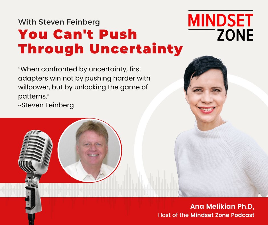 Discover how to triumph in uncertainty with NeuroStrategy. Listen to @anamelikian's conversation with Steven Feinberg on The Mindset Zone podcast. #NeuroStrategy #leadership #podcast

Link to episode: rfr.bz/t5kwxk7