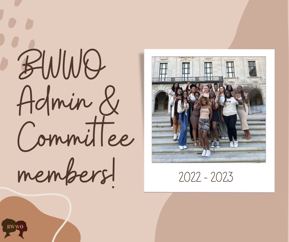 This week we are celebrating our wonderful admin and committee team! Thank you all so much for your dedication to our mission. We wouldn’t be BWWO without you! Don’t forget to apply to be an admin next year! 🤎🖤 #texasbwwo #becausewematter