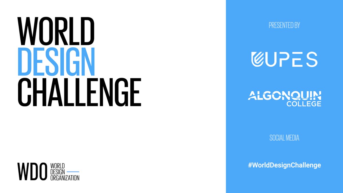 The_Human_Fact's tweet photo. #WorldDesignChallenge, a collaborative design event presented by the @AlgonquinColleg School of Media and Design in Canada and @UPESDehradun School of Design in India and developed in partnership with the @worlddesignorg, is started today!

#designresearch https://t.co/Id52FNF3p9