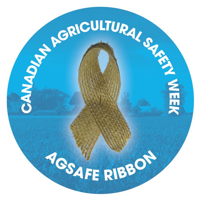 It's Canadian Ag Safety Week! 

This Canadian Agricultural Safety Week, we are reminding all farmers, farm workers and farm families to take the time to do each farm job safely. After all, a job worth doing is worth doing well. Commit to #FarmSafetyEveryday. 
#farmsafety