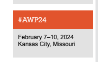I just noticed #AWP24  is a lot earlier than #AWP23