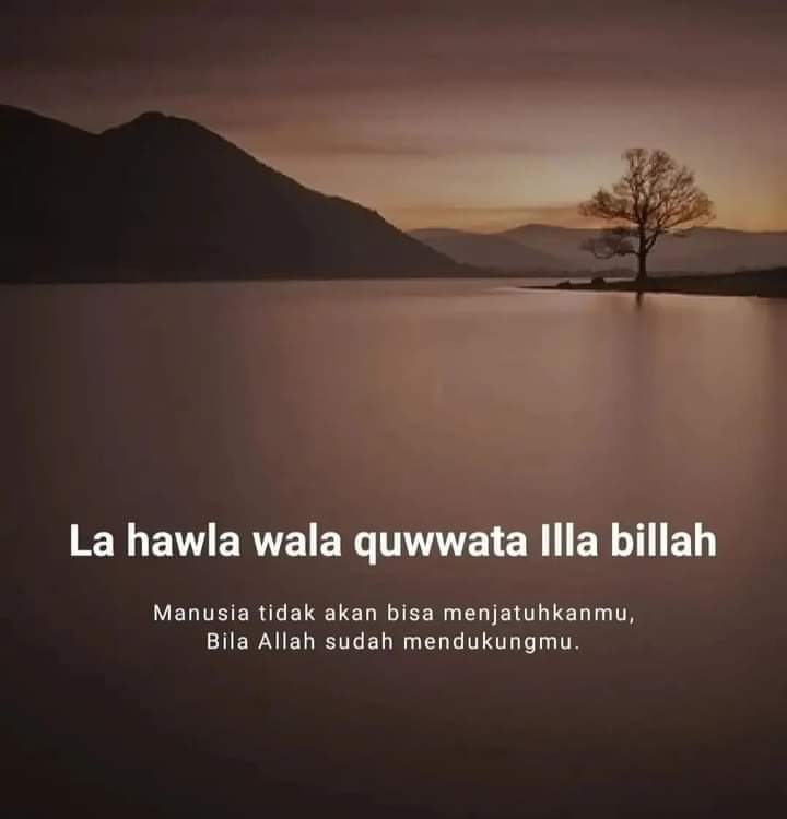 RitaHanZa's tweet photo. Bismillah

Tidak pernah ada doa yang yang benar benar diabaikan saat kedua tangganmu menengadah. 

Allah tau kamu serius dalam memohon, saat ini tugasmu hanya perlu memastikan bahwa jarakmu dengan Allah, tidak pernah jauh(pengingatdiri) https://t.co/G9AqarzHb7