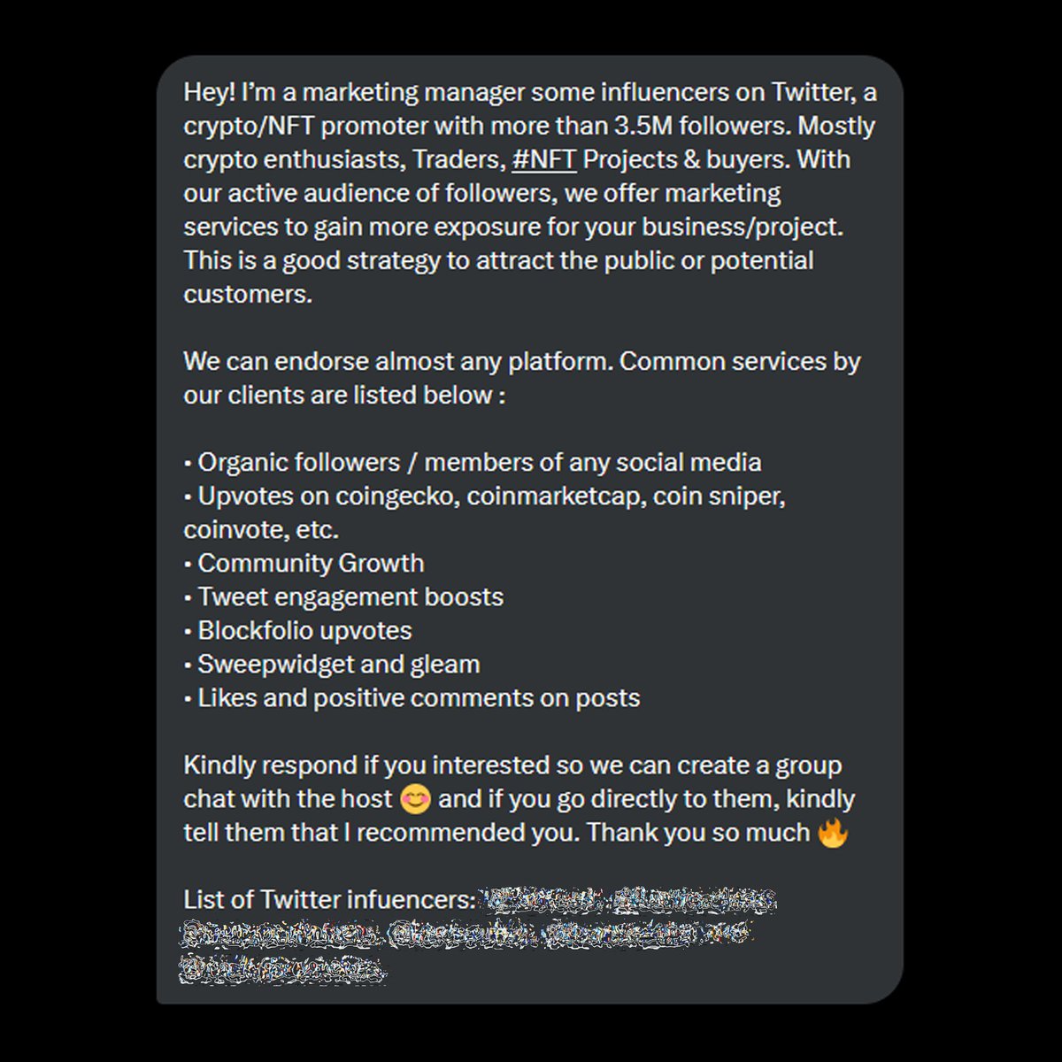 We want to grow our community organically and naturally 🌱, with people who share our values and goals.
We promise we will not buy followers and likes and engangement. 
Join us and let's build something great together!🙏

#UNDERGROUNDWORLD #NFT #NFTMint  #NFTCommunity