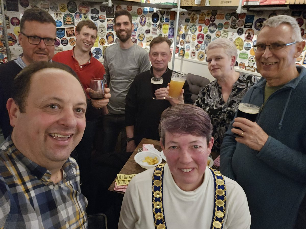 What a lovely evening at that West Rd Tap. Great opportunity to relax an mingle with like minded people. Great charity get together.