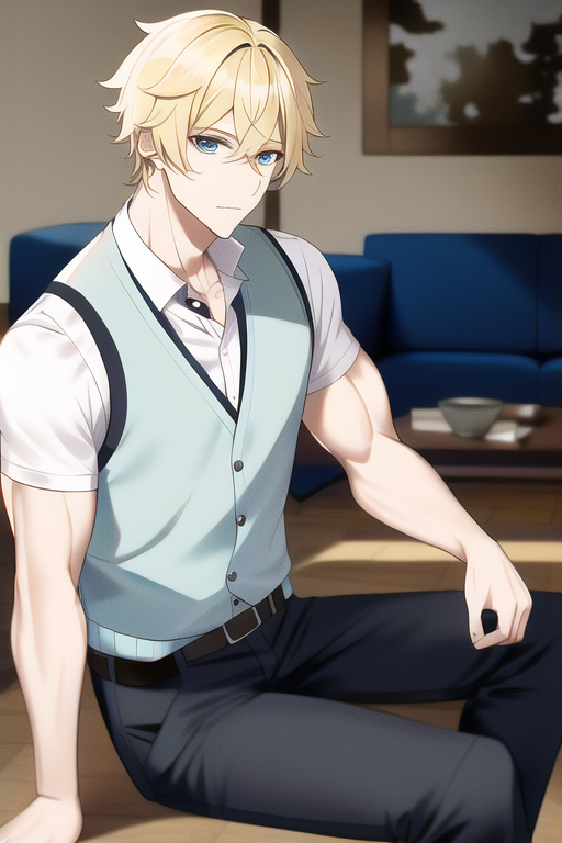 If anyone needs him, he's resting in his house.