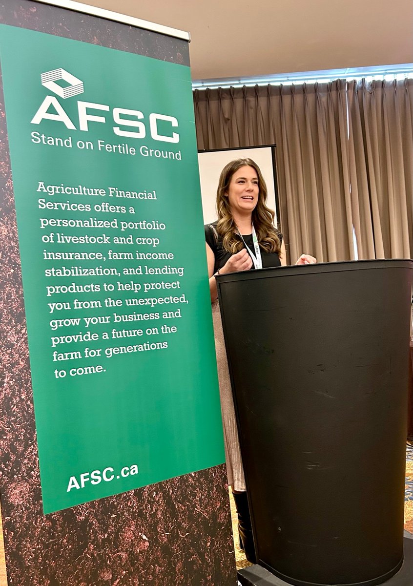 AFSC_AB's tweet photo. We were excited to honour all of our AFSC Women in Ag Award winners at our Pull up a Chair Luncheon during the Advancing Women in Agriculture Conference today in Calgary. Recipients were treated to a keynote address by Marlise Hunter with Tall Grass Ventures. #WomenInAg #ABag https://t.co/Om3UtI9NaJ