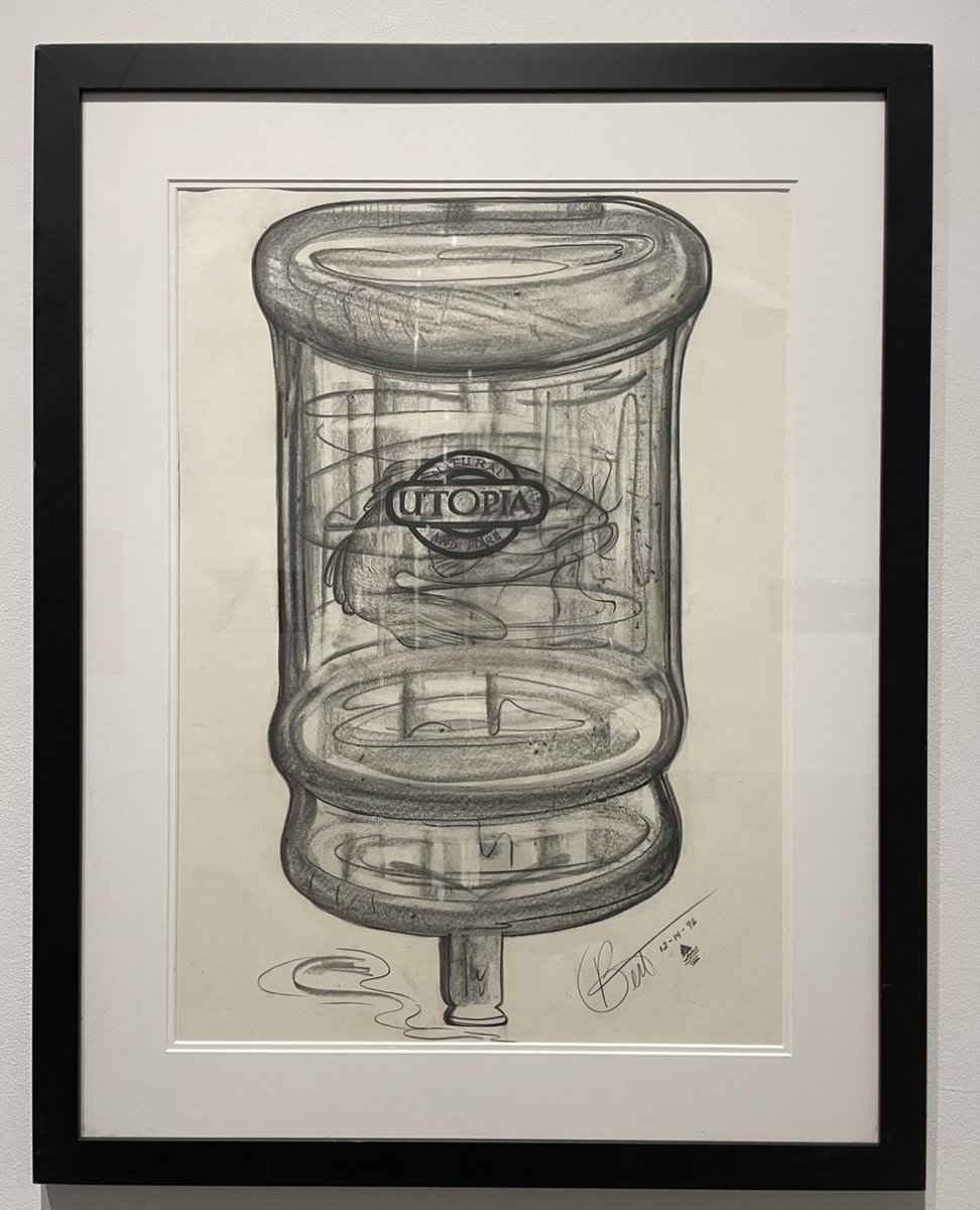 DCGonline's tweet photo. Bert L. Long Jr., “Pure,” 1996, Charcoal on French Rives Paper, 30 x 22 inches.  Available at Deborah Colton Gallery. https://t.co/pBgXY9xDyM