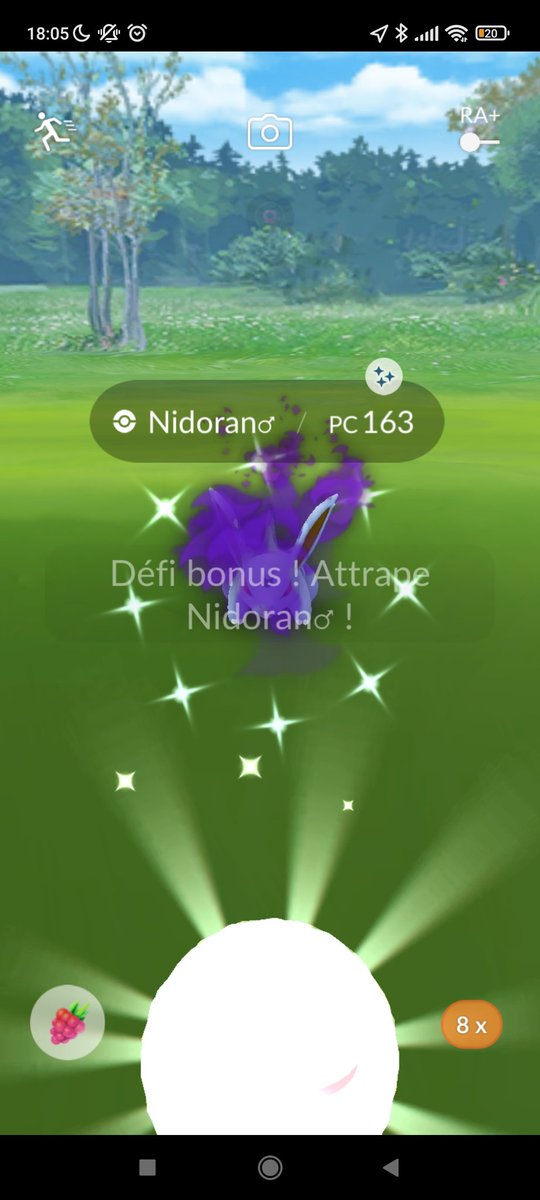 DaPokemonLady's tweet photo. There is da #Shiny boi !!! #Shiny #Nidoranβ β¨π. This #ShinyPokemon hid from me for so long, but you can't hide the sparkles from me, little one π
#PokemonGO #PokemonGOApp #PokemonGOShiny #Arlo #ShinyNidoran #GoRocketTeam #ShinyCheck #Shinyhunting https://t.co/xJsL7hIFcC