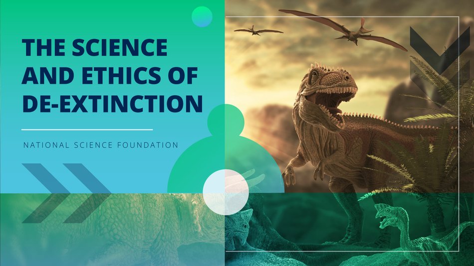 NHMLA's tweet photo. Jurassic World brought dinosaurs back to the big screen, but can 𝘸𝘦 bring them back to life? And, if so, should we? Tomorrow at #SXSW, @NSF-supported researchers discuss the science of de-extinction, evolution, and ecology, and the ethics involved: https://t.co/d7y4NNVH1d https://t.co/6m4IxHX1b8