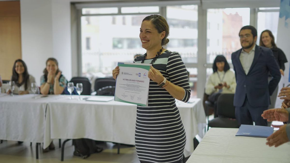 DNP_Colombia's tweet photo. ¡Junto a @igacColombia, @CancilleriaCol y @jica_direct_en aportamos habilidades y competencias en planeación, gestión y financiamiento para el desarrollo!

Felicitamos a las 21 personas de más de 14 países 🌎 que participaron en el Curso de Políticas Urbanas. https://t.co/Sei1P5T0xe