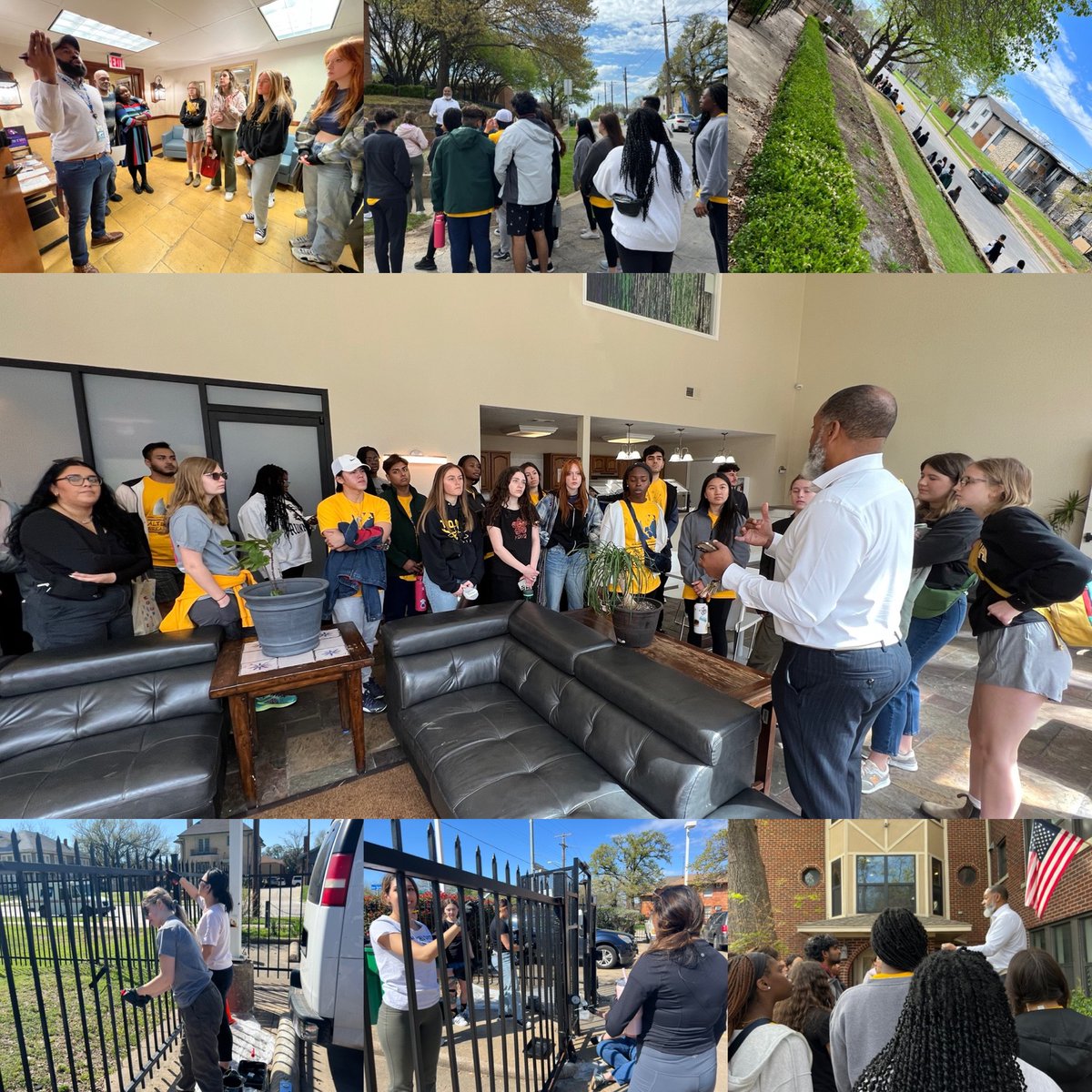 ASDHomeNow's tweet image. Today our CEO welcomed a group of @UTSA Roadrunners and @uiowa Hawkeyes to ASD with a personal tour. These young activists will spend their #AlternativeSpringBreak doing service projects benefiting our residents! Stay tuned to see what they get up to this week!💪 #ServiceTrip