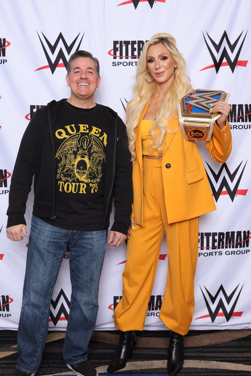 RealJPLuggz's tweet photo. @MsCharlotteWWE Thank you for being so nice to me and to all the fans yesterday. You are the best female wrestler in the ring but more importantly you have a great personality outside the ring. QUEEN = Beauty on the outside and also the inside. https://t.co/8umKvRmGvX