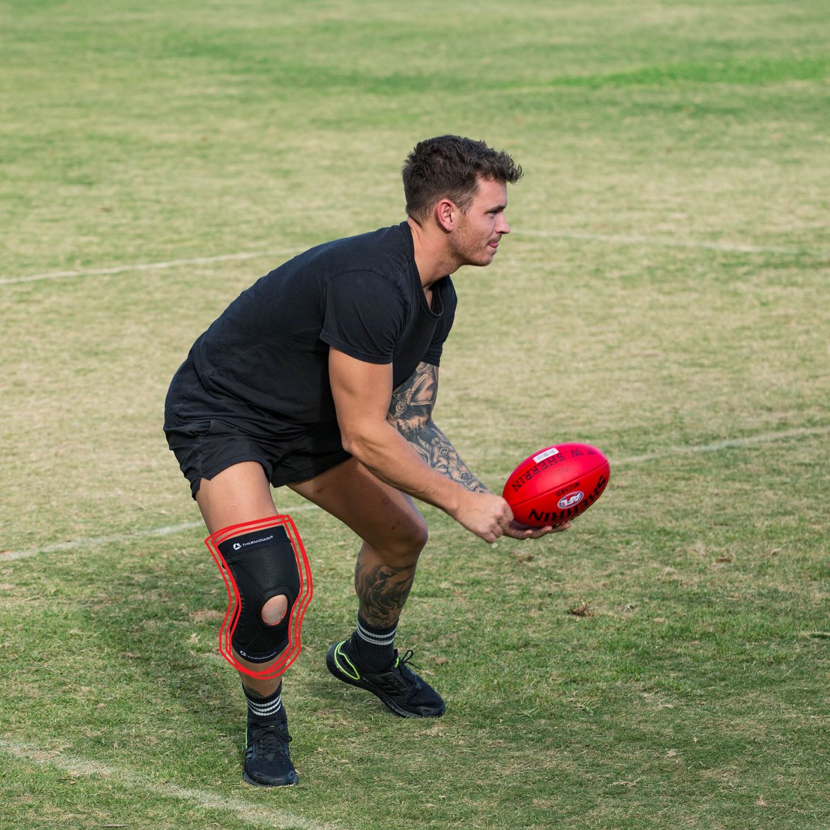 When life hand-balls you an injury, don't let it slow you down.
Our EXO Stabilising Knee Sleeve keeps you in the game. 

#StrongerThanEver #InjuriesDontStopMe
#lifeunstoppable