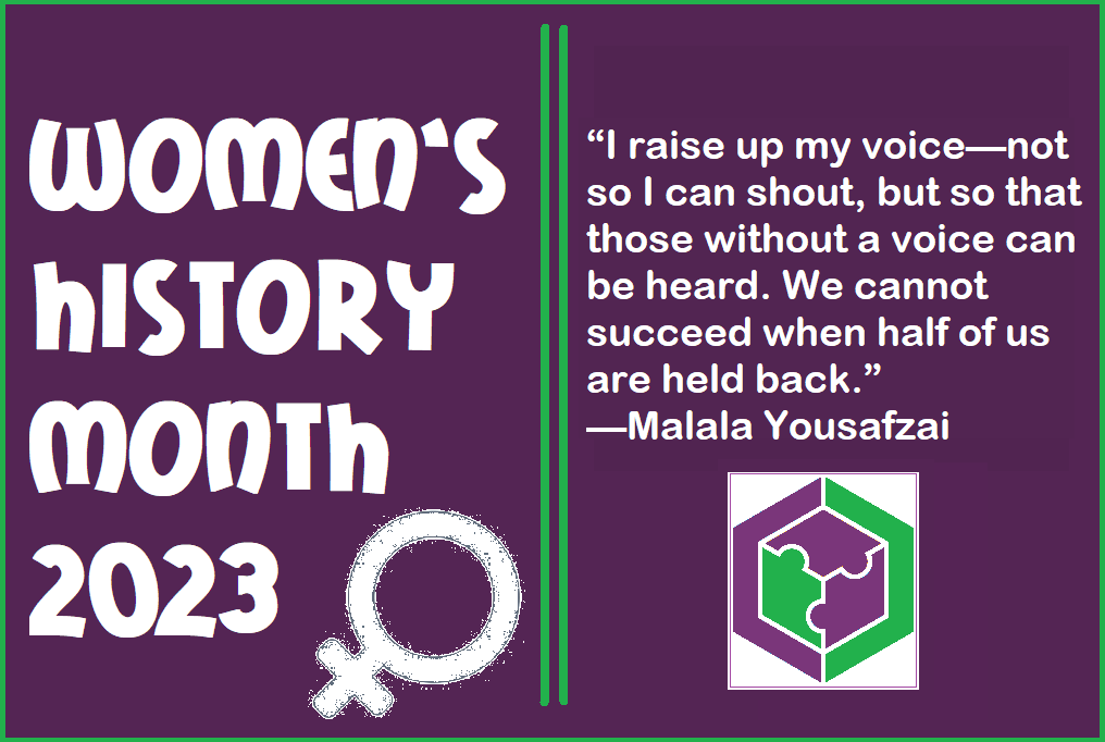 devconpartner's tweet photo. DevCon Partners celebrates the individuals whose achievements herald Women’s History Month. This year’s theme: “Celebrating Women Who Tell Our Stories.”
DevCon #Salesforce Administrator Laura McCoy suggested today’s quote. 
#devcondifference #womeninhistory #womenshistorymonth https://t.co/q4qpGi2pFE