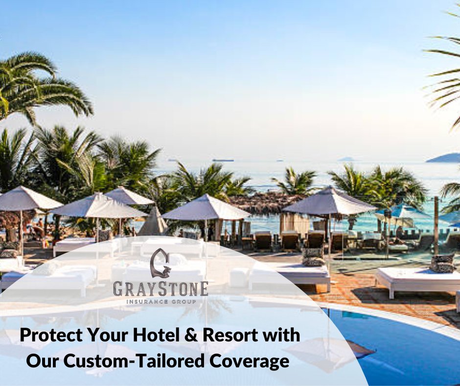 Whether you own a high-end vacation resort, single-location hotel, or other hospitality property, we can help you protect it with our customized coverage.  Contact us today!

graystonetx.com/hotel-motel-an…

#GraystoneInsGroup #HotelMotel&ResortInsurance #HospitalityBusiness