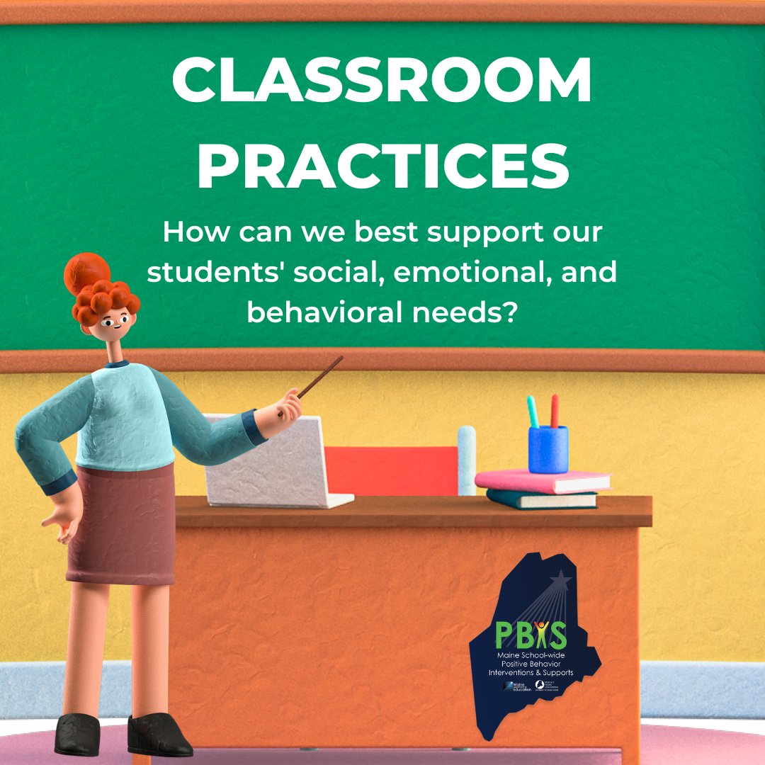 Are you looking to enhance positive behavior support in the classroom? Check out this practice guide from <a href="/CenterOnPBIS/">Center on PBIS</a> to assess and improve your classroom practices! pbis.org/resource/suppo…

<a href="/mdoenews/">ME Dept of Education</a> #MainePBIS