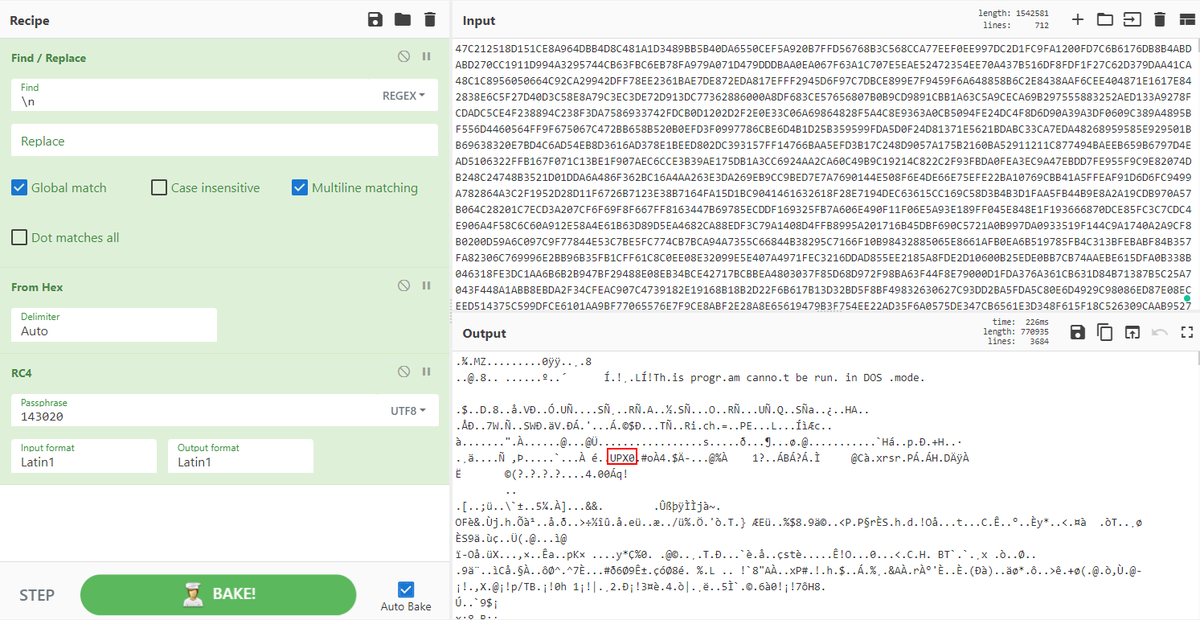 RussianPanda9xx's tweet photo. Fake Sky Go installer within an ISO image distributing #redline ? 🤔 and #magnatbackdoor via the AutoIT obfuscated script. The UPX-packed payload is injected into ftp.exe process.
URL hosting the initial ISO image: www2.ejercicios-para-personas-mayores[.]com/
C2: gjiidv[.]com
Sandbox: https://t.co/FhFdefHYUv

@esthreat