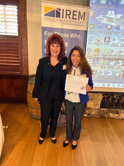 IREM60's tweet photo. Please join us in congratulating Suly Roman Cruz on obtaining her ARM Certification!  Suly also Co-Chairs our Student and Young Professionals Committee.  #IREM #Iremcentral https://t.co/2VvItxejP4
