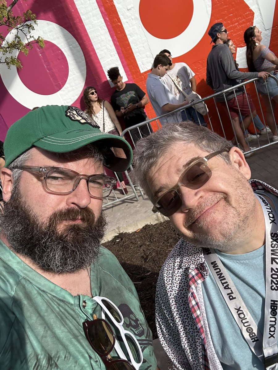 InvitedStranger's tweet photo. @pattonoswalt it was an honor meeting you sir. Thanks for chatting w me. The Polaroid camera you liked is called r Instax mini 40. Have fun man! https://t.co/NO7t28YSGd