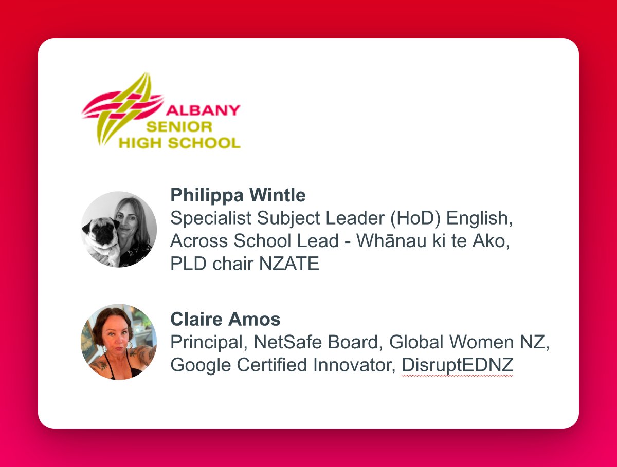 Excited to be running the third dialogue on #AI for education tomorrow in my free webinar series.

Will be joined by <a href="/PhilippaWintle/">Philippa Wintle</a> and <a href="/ClaireAmosNZ/">Claire Amos</a>

Register here edte.ch/blog/ai-webinar