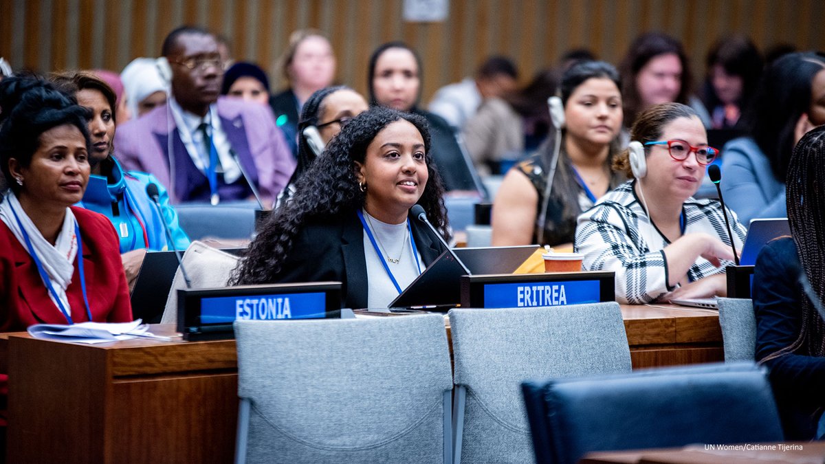 Today we heard from civil society and youth at #CSW67! 👏

Thank you for joining us at the #SGTownhall, and the Interactive Dialogue with Youth Representatives, to raise your voices &amp; concerns, and share your ideas for building an equitable digital future for all women &amp; girls.