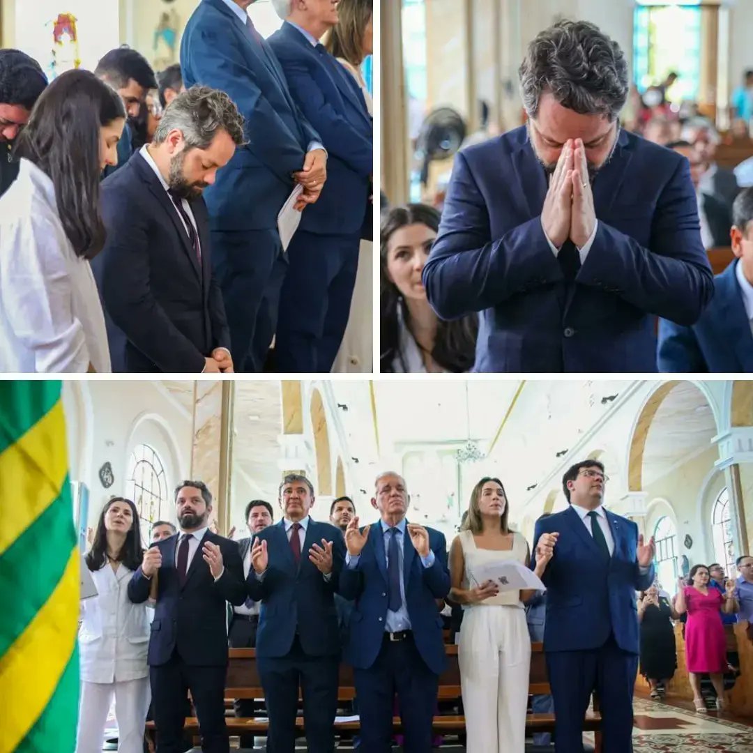 Tive a honra de ser agraciado com a maior comenda do Estado, a medalha do Mérito Renascença, juntamente com outros piauienses que continuam lutando por novas independências.

Encerramos as comemorações com uma belíssima Missa em Ação de Graças.