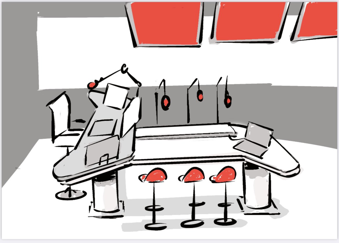 Impression nieuwe #Westland radiostudio Paprika Horti Newsradio #Westerlee Leehove 62 De Lier <a href="/PaprikaNL/">Hortibiz Newsradio</a> #horti #brandedradio