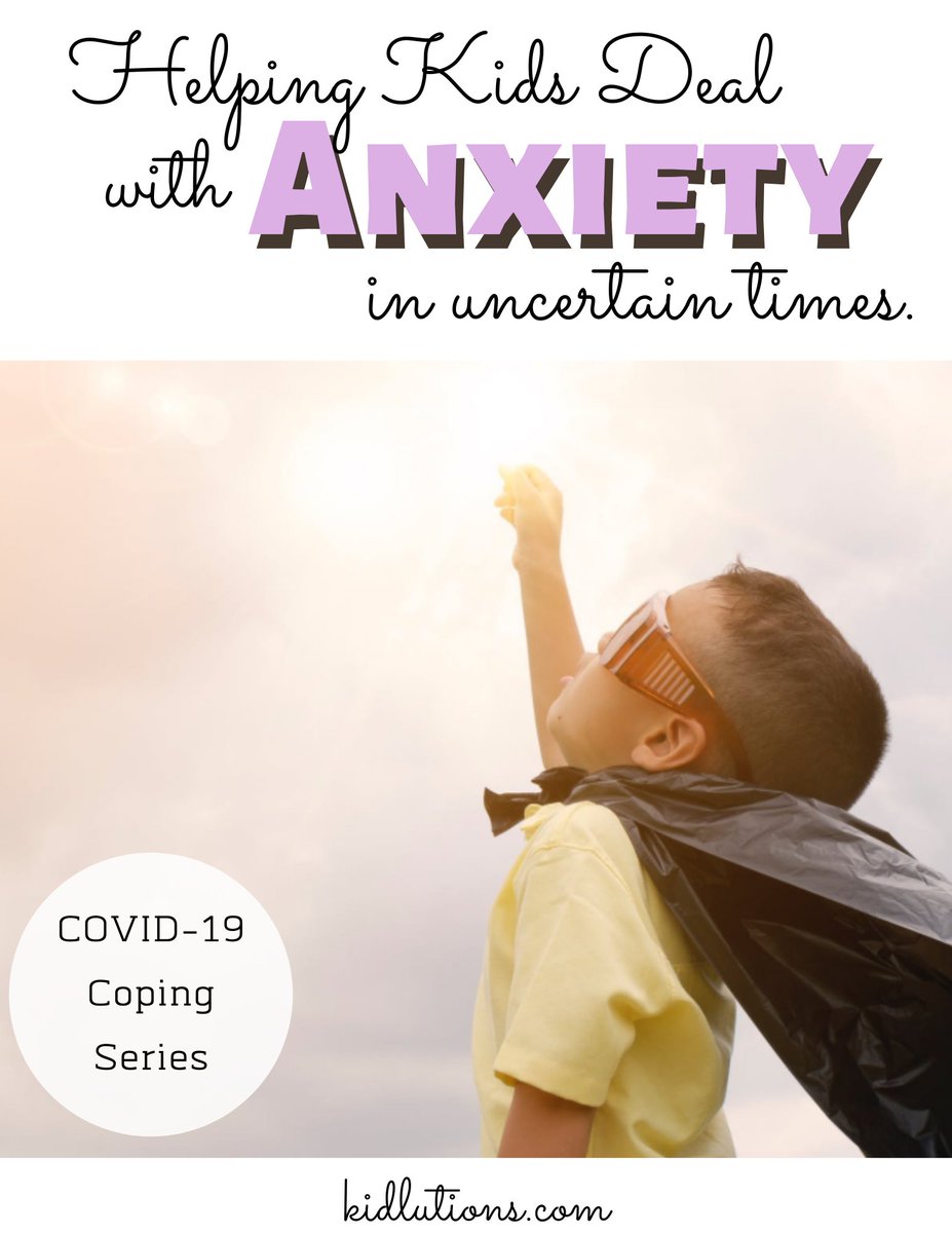 Kidlutions's tweet photo. Helping kids deal with #anxiety in uncertain times. https://t.co/d7ULpc0Rl8 https://t.co/PKk547lvlr