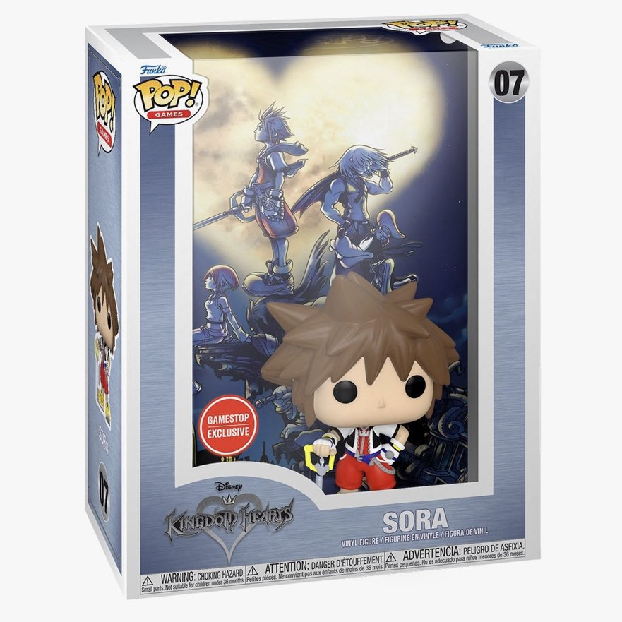 thegamersjoint's tweet photo. It has been YEARS but finally KH is getting a new Pop Vinyl added to its line 🙏🏻🔥 https://t.co/YWQMqjrsEq
