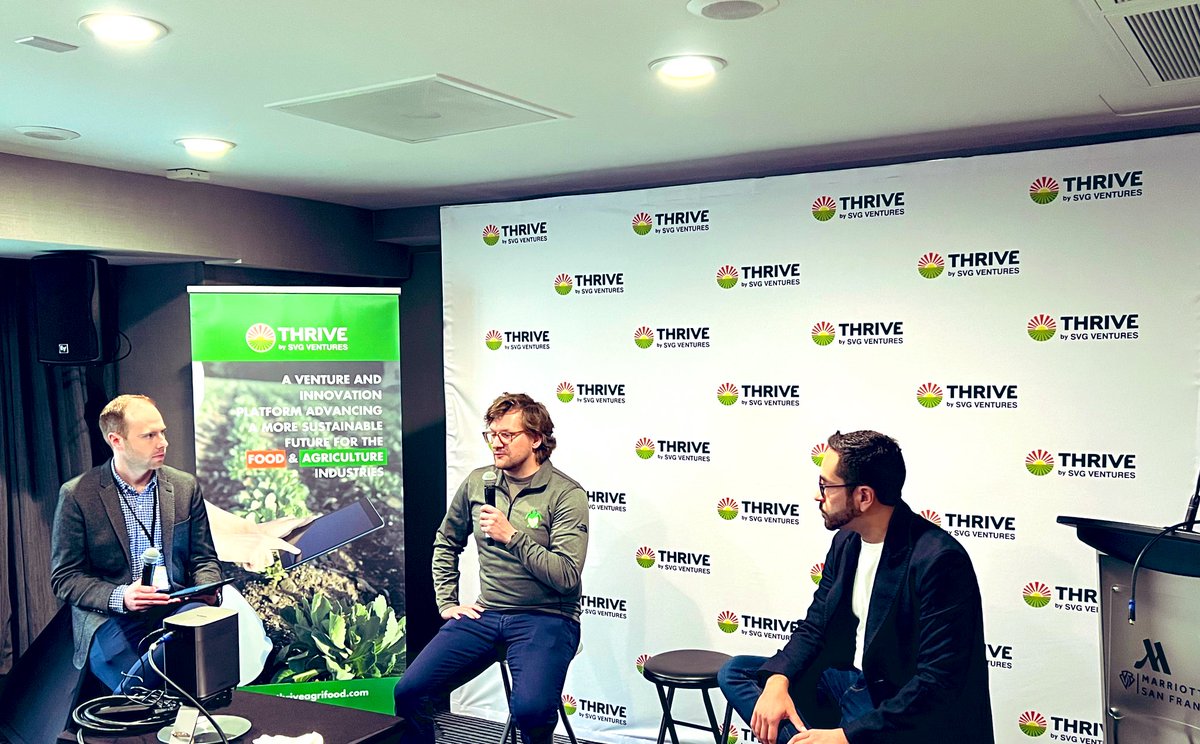 Kicking off our @THRIVEAgriFood  Silicon Valley Week activities with a discussion with AgriTech scaleup founders from @TortugaAgTech and @instacrops 

#WorldAgriTech #SiliconValleyWeek