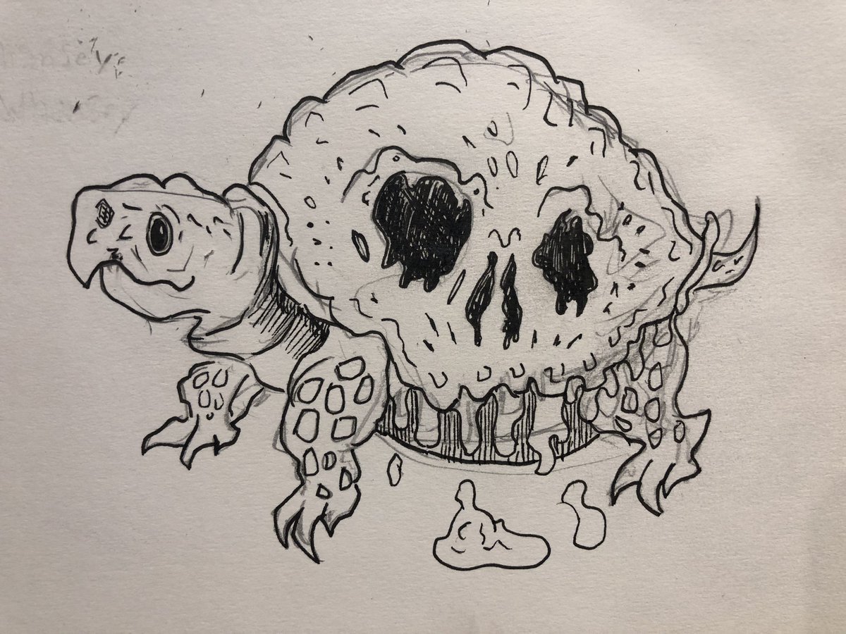 Turtle_Approved's tweet photo. Part 2 of uploading some of the art and drawings I’ve done in the last month or so. #Daffodil #art #illustraion #drawings #oilpastel #penandink #turtle #skull #tea #mugs #flowers #fish https://t.co/yGIxpjL3mq