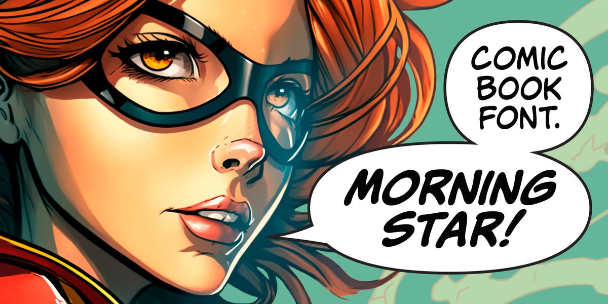 ComicsLettering's tweet photo. Our new font 'IA Morning Star' has gone on sale!
https://t.co/EjJ8mrUffT

— 4 Styles [ R | B | I | BI ].
— Extended Latin alphabet.
— Cyrillic alphabet.
— Opentype ligatures for duplicate letters.
— Contextual replacement of 'I' by crossbar 'I'.

#comicslettering #font https://t.co/vr0RiVqceq