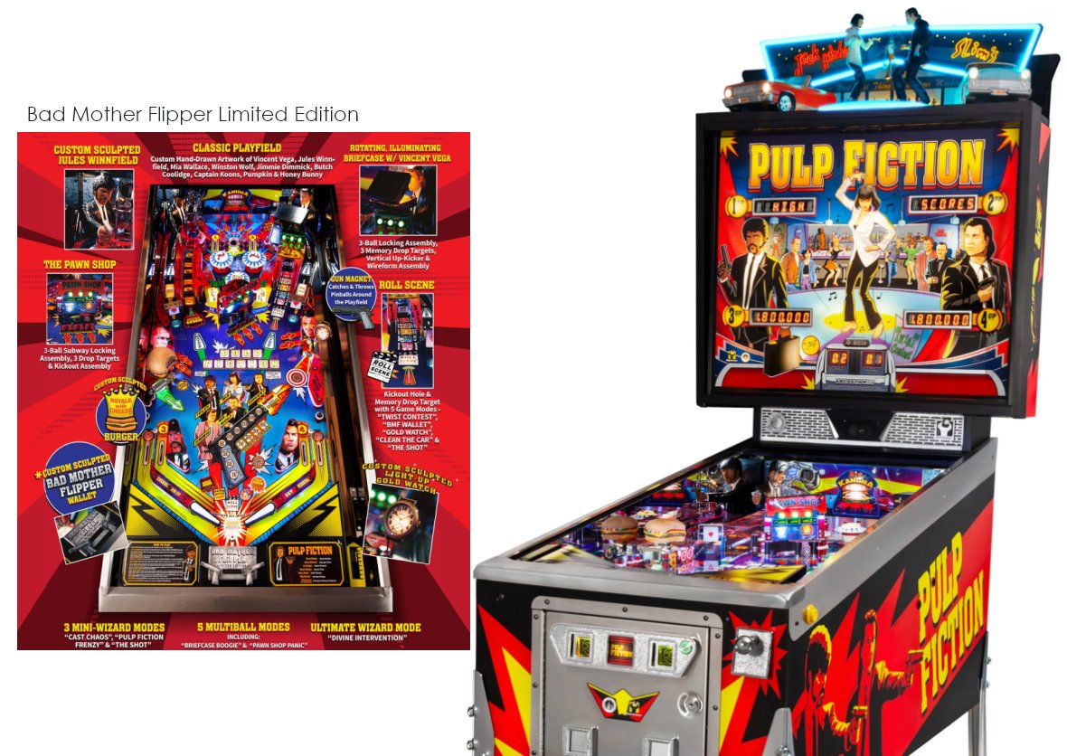 ausretrogamer's tweet photo. Pulp Fiction Pinball - The Bad Mother Flipper Is Here! https://t.co/4puTVZeDj8
#PulpFiction #Pinball #PulpFictionPinball https://t.co/8mZ7DZuRu1