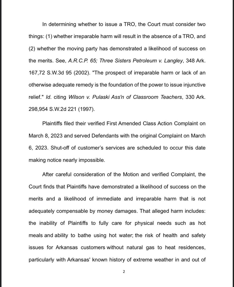 KATVChrisMay's tweet photo. A PUCO circuit court judge had issued a temporary restraining order against Summit Utilities; customers may refuse to pay their monthly gas bill, and Summit may not disconnect service. The parties in the class action lawsuit against the company return to court Wednesday. https://t.co/KI5h7dHEcN