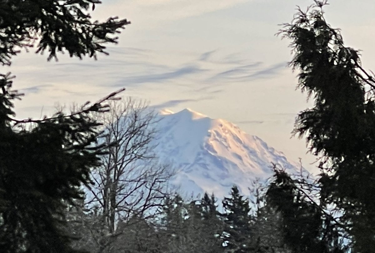 DanShelly's tweet photo. @KavalAuthorActs South of Seattle, WA near Black Diamond. Here’s our view of Mt. Rainier looking across the street. https://t.co/dDuR0xTwBB
