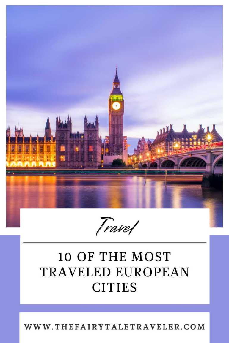 The 10 Most Traveled European Cities - Travel to Europe trbr.io/2lpEtpY via <a href="/FairytaleTVLR/">Christa Thompson ✨️🛩</a>