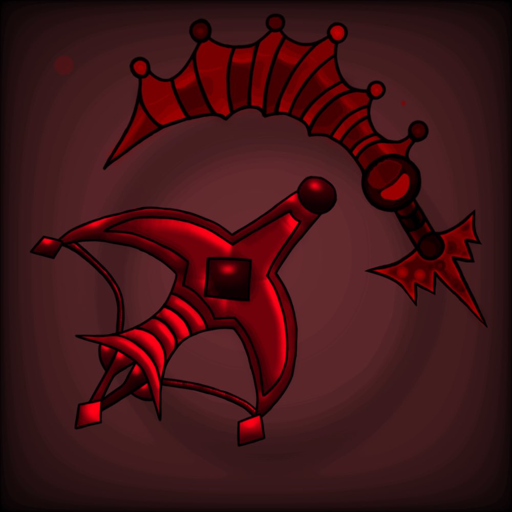 deathfeiry_'s tweet photo. •Clown blade X Clown Crossbow•

•This is my old concept, I drew it not for events, but for the new game pass.

•This was my first job, so don’t judge strictly:)
🖤@ID0ntHaveAUse , @nikilis , @ironjenjin 🖤
#roblox #murdermystery2 https://t.co/D1JQu5ogRg