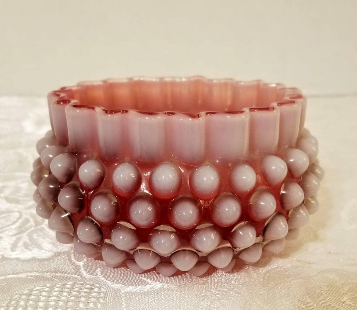 Excited to share the latest addition to my #etsy shop: Cranberry Opalescent Hobnail Finger Bowl Rare Hobbs, Brockunier And Company etsy.me/3yBRYUU #cranberryglass #cranberryopalescent #fentonglass #carnivalglass #hobbsbrockunier #hobnailglass #collectableglass