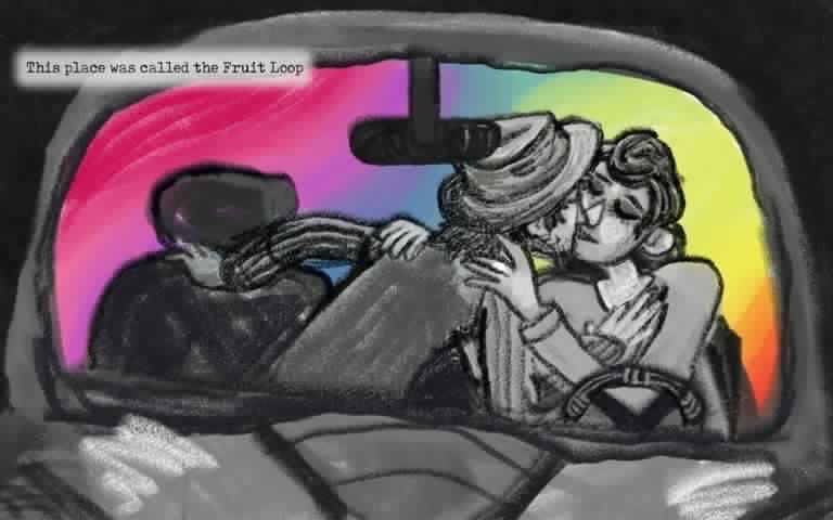 fracturedlilac's tweet photo. "Cruisy Fruit" (June 2022), a zine written by Christopher Barker, illustrated / formatted by Nanette Cloud & sponsored by Spectrum Center Spokane 🌈😊✌️
#amwriting #amreading #spokanehistory #lgbtqhistory #zines #gaypnw #pnwhistory https://t.co/gGwmzZ6jwf