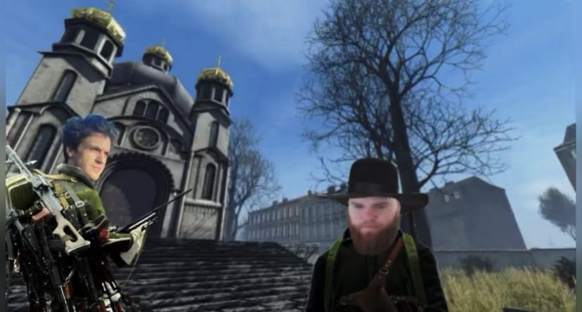 <a href="/HutchMF/">HutchMF</a> Amish Hutch and <a href="/chad/">Chad</a> bringing guns back to base.