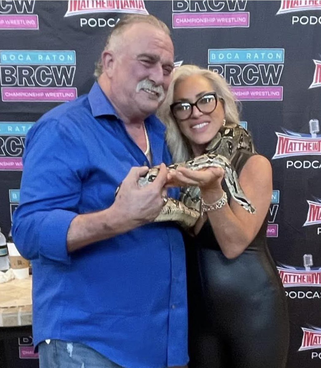 Great time yesterday with @brcwflorida! Great to see friends like @MissyBeefcake, meet fans, and even reunite with Damien! #AEW #AEWDynamite