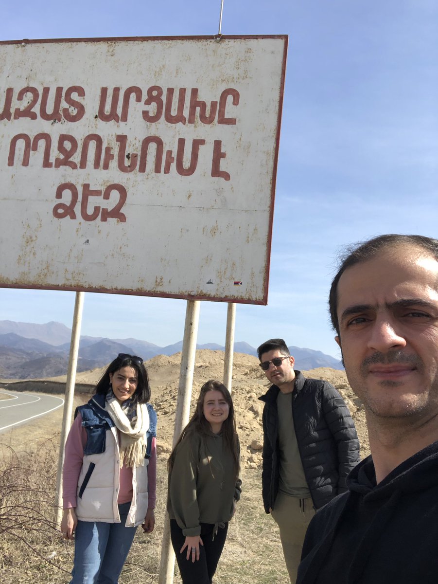 narayvaz's tweet photo. Շրջափակման 91-րդ օրը մի գործ արեցինք #Բացում նախաձեռնությամբ: Մենք ունենք ռազմավարական նշանակության գյուղեր, որոնց կողքին պարտավոր ենք կանգնել՝ Հին Շեն, Մեծ Շեն, Եղցահող և Լիսագոր, որոնք գտնվում են՝ Արցախ-#Հայաստան փակ ավտոճանապարհի Հայաստանի կողմում: 
#Արցախ, քո կողքին ենք: https://t.co/1c0om3Z9dE