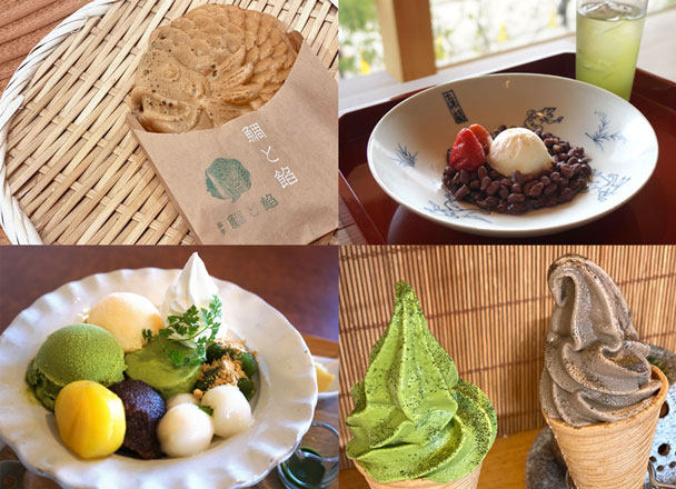 asianbeat_ch's tweet photo. 作為茶的盛產地而被全國所熟知的福岡，除了八女抹茶之外，還有著許許多多可以品嚐到融合了茶的美味點心的場所✨鮮豔的綠色搭配上稍稍的苦澀風味，各位小伙伴們快來通過這些茶點心對日本文化進行體驗吧🍵
📷TAI TO AN  / &amp;LOCALS 大濠公園
牛島製茶 筑後Keyaki通店＆和cafe Leaf Heart / 茶之葉堂 https://t.co/qyNww1NDPq