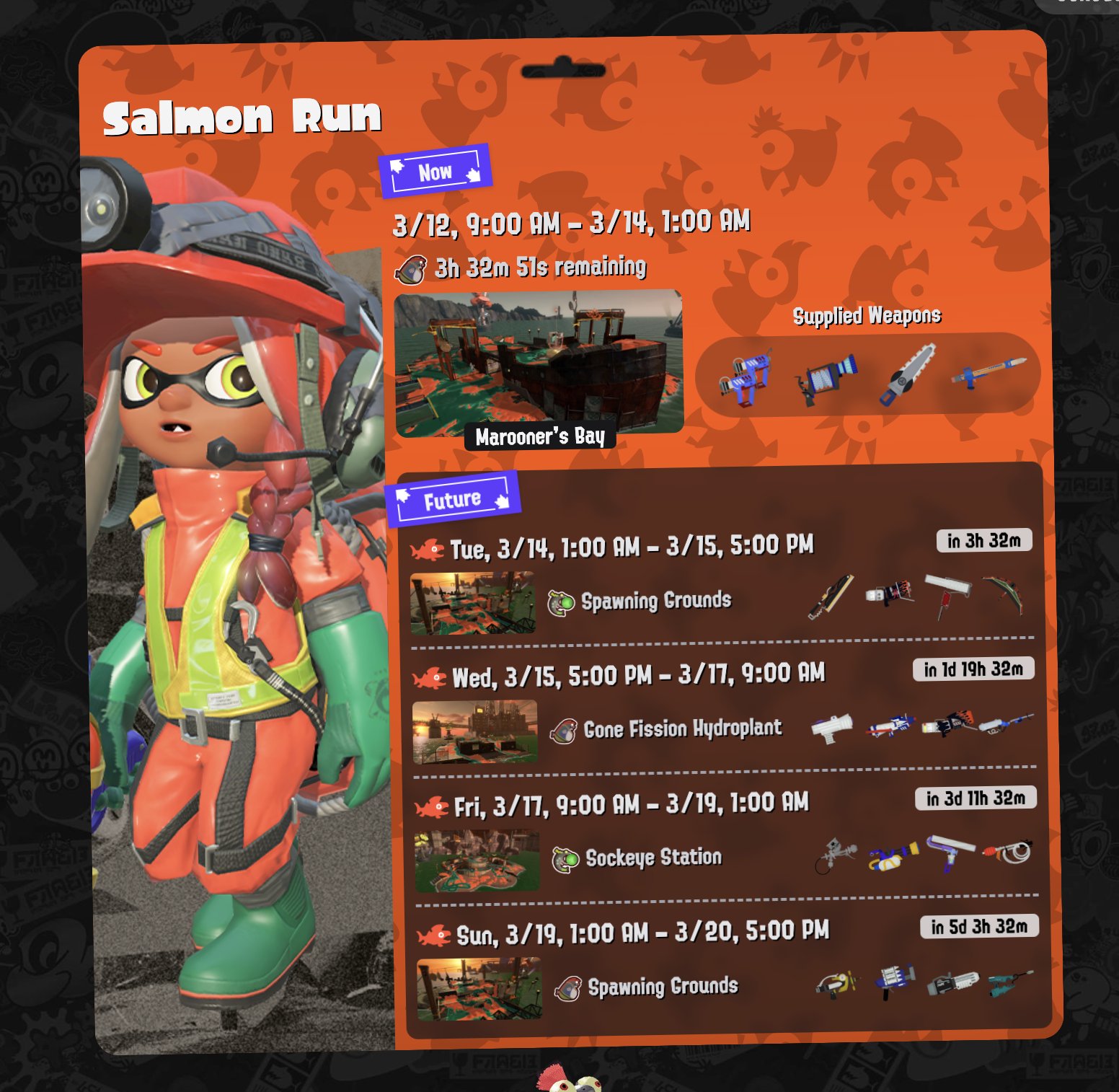 Splatoon3.ink on Twitter "🆕 https//t.co/DrPl4gRv0n now shows the King